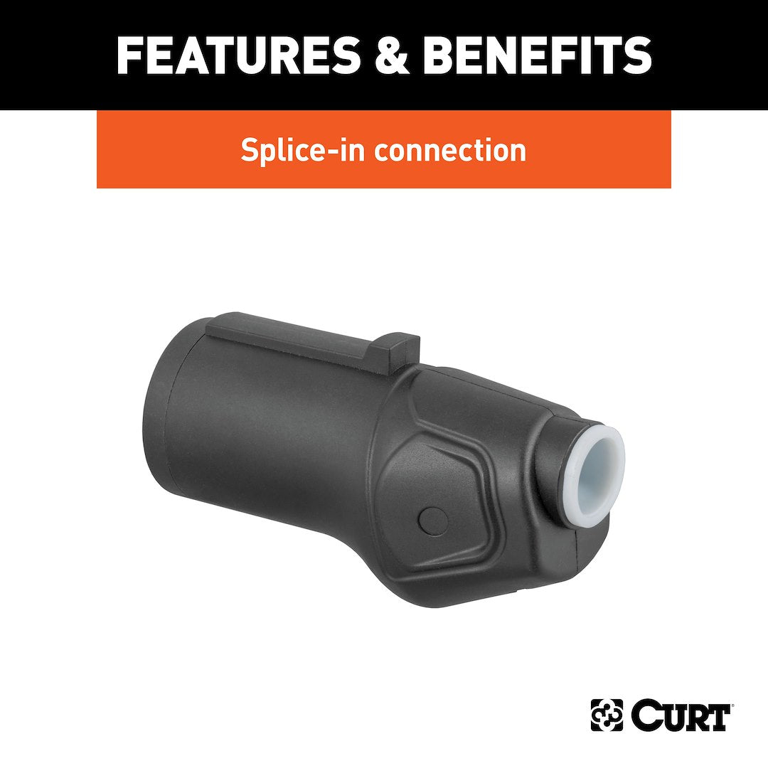 Product of Curt 58145 Trailer Wiring Connector