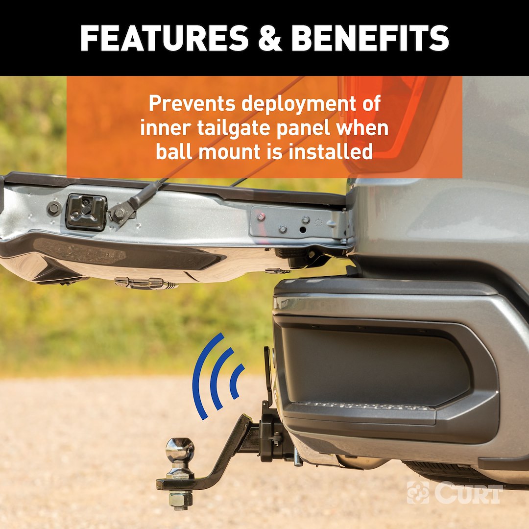 Product of Curt 58265 Trailer Hitch Cover