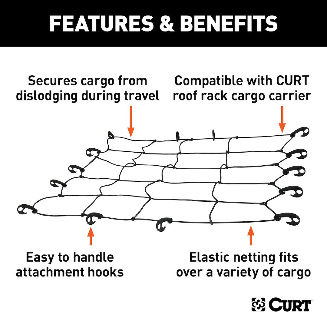 Product of Curt 18200 Exterior Cargo Net