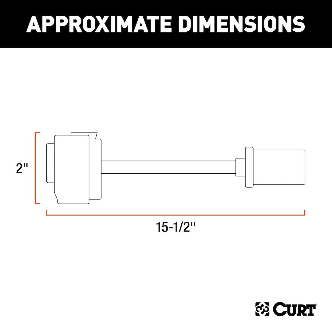 Product of Curt 57300 Trailer Wiring Connector Adapter