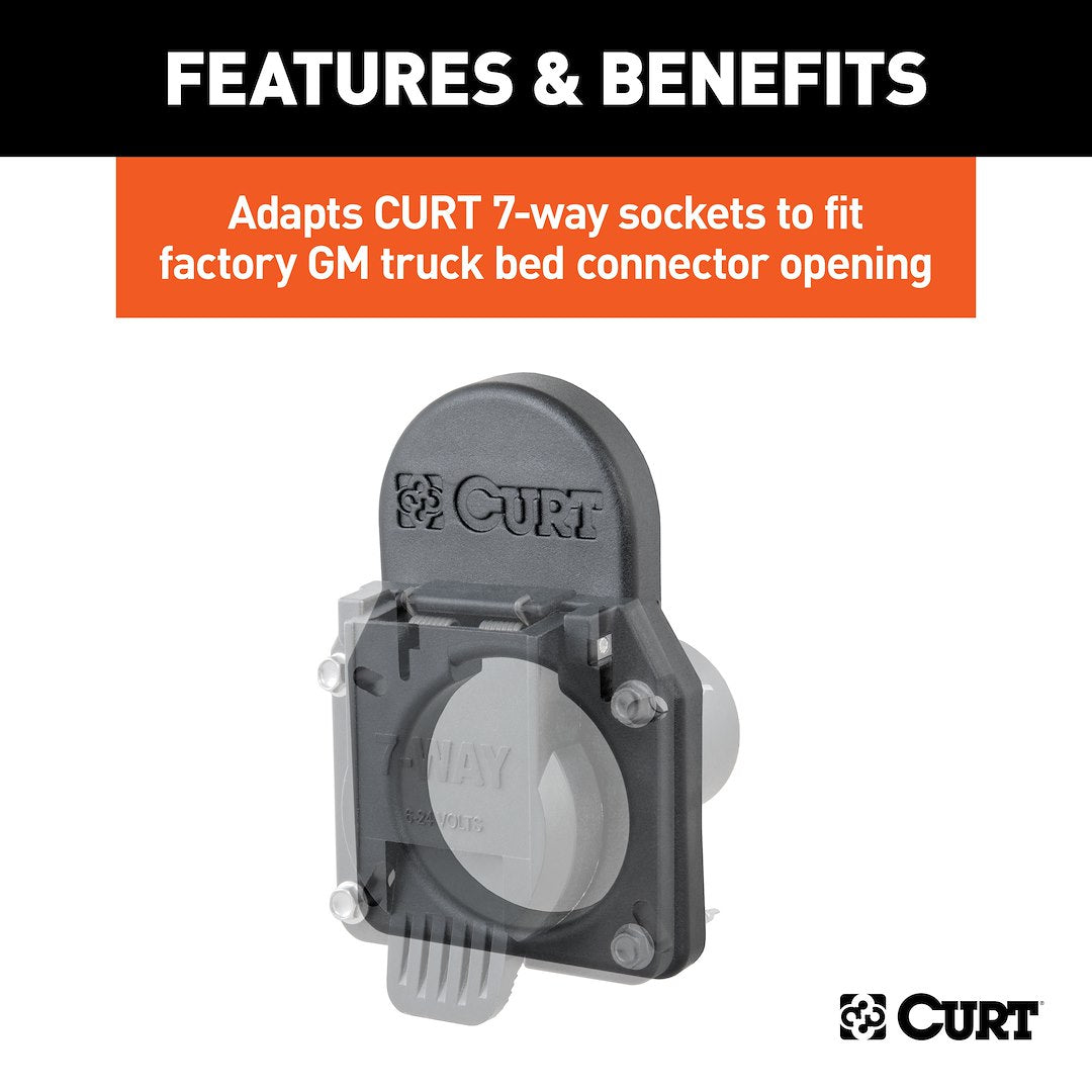 Product of Curt 55417 Trailer Wiring Connector Adapter Housing