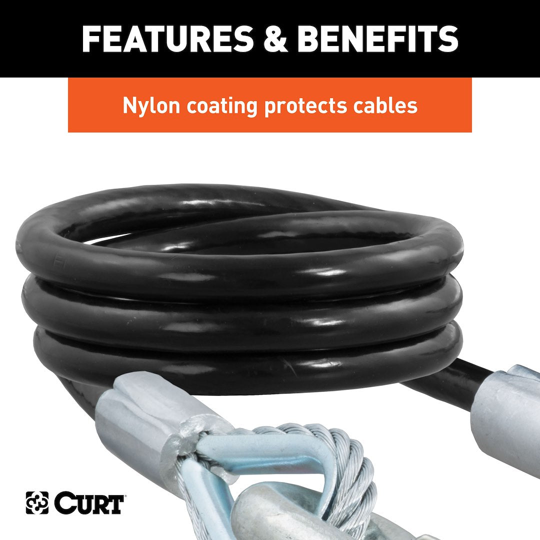 Product of Curt 80176 Trailer Safety Cable