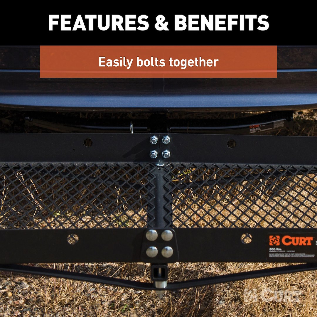 Product of Curt 18110 Trailer Hitch Cargo Carrier