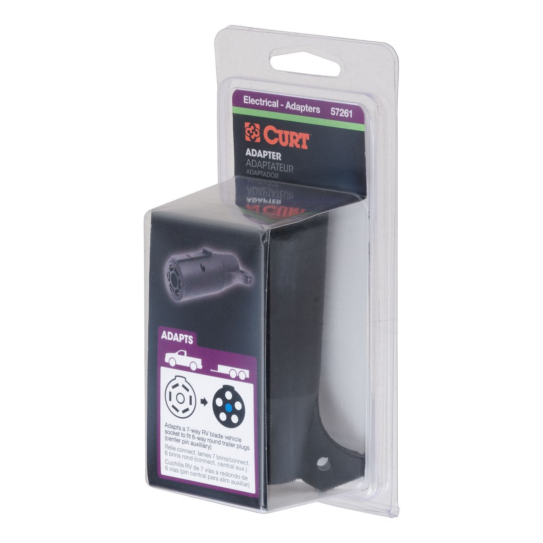 Product of Curt 57261 Trailer Wiring Connector Adapter