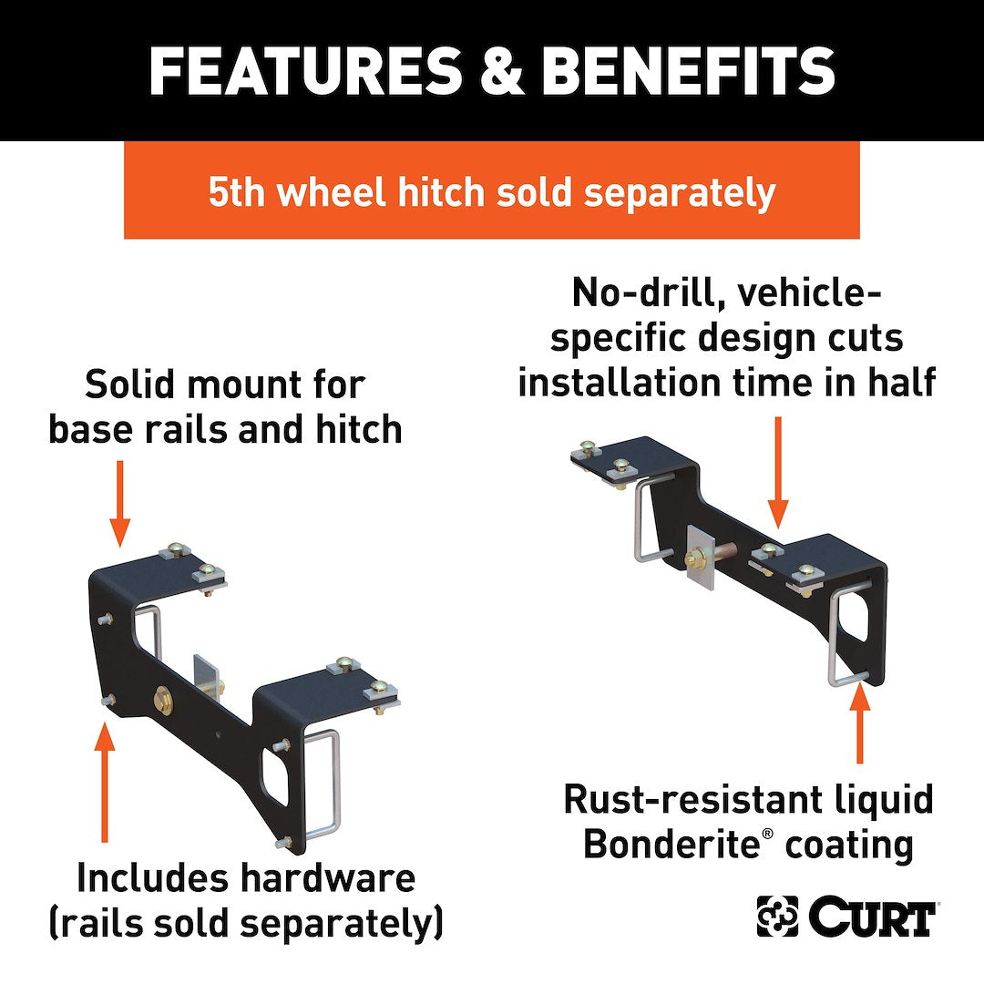 Product of Curt 16469 Fifth Wheel Trailer Hitch Mount Kit