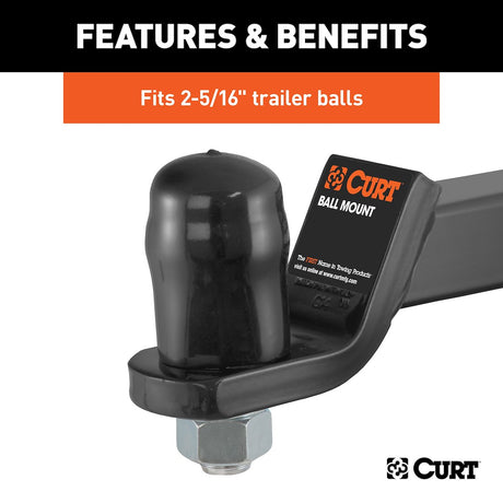 Product of Curt 21811 Trailer Hitch Ball Cover