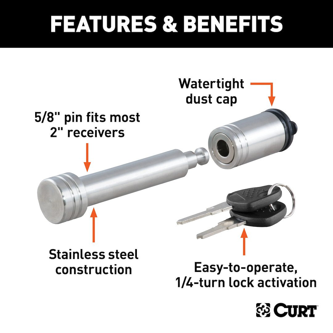 Product of Curt 23516 Trailer Hitch Pin