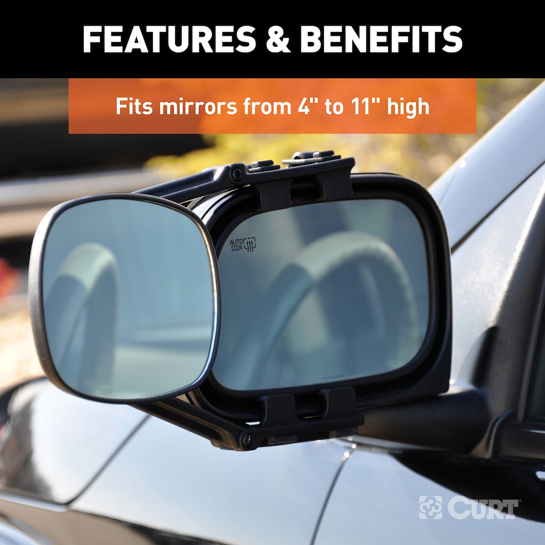 Product of Curt 20002 Exterior Towing Mirror