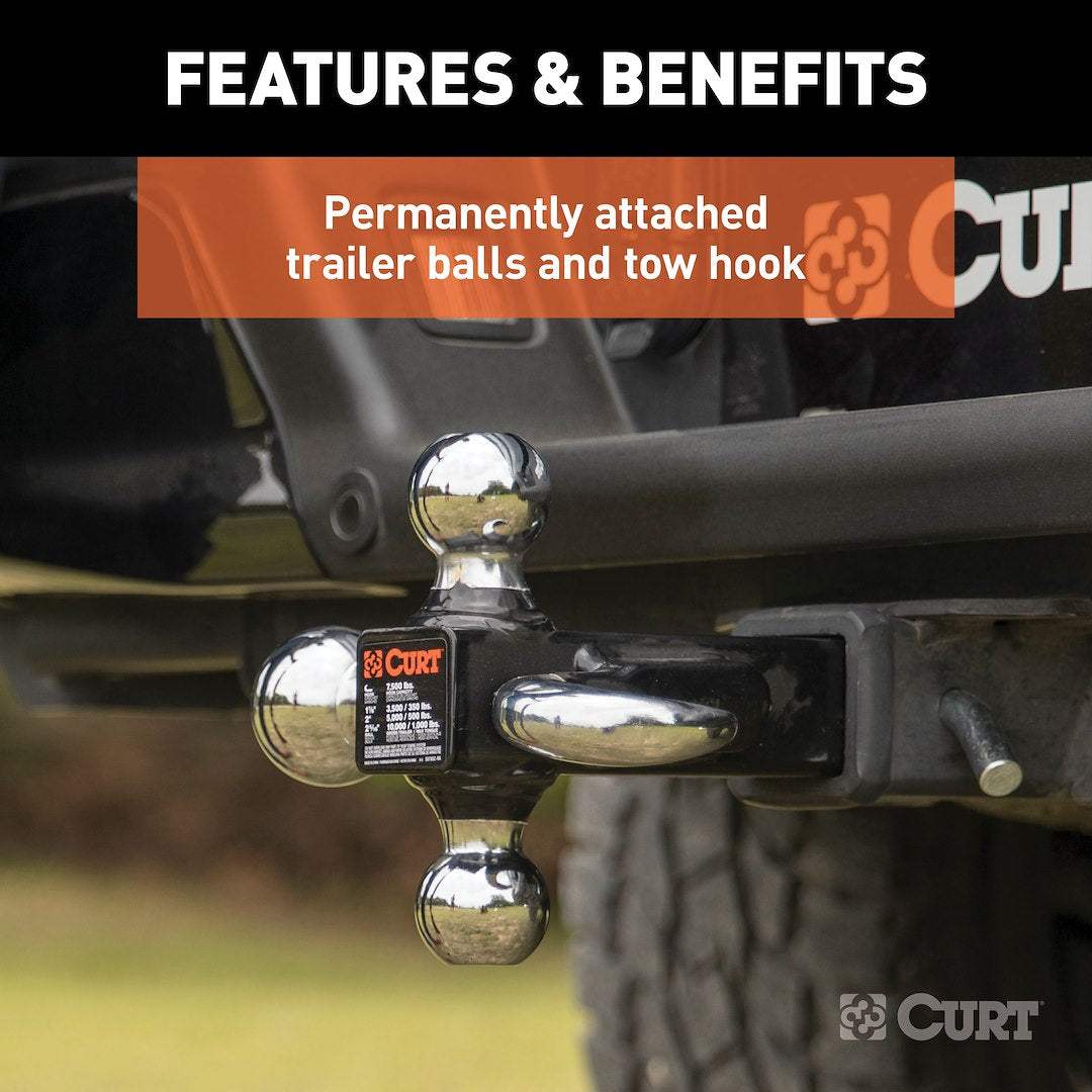 Product of Curt 45675 Trailer Hitch Ball Mount