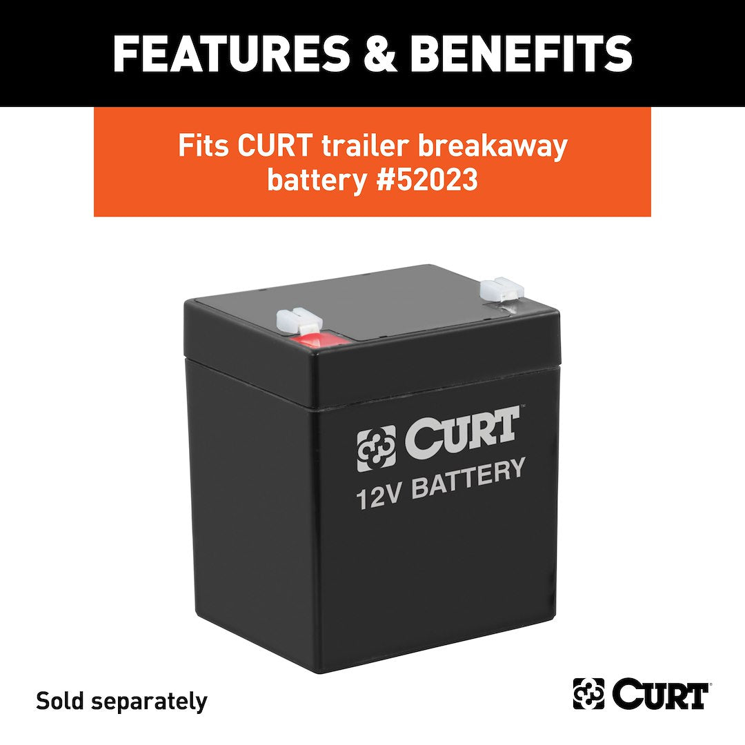 Product of Curt 52027 Trailer Breakaway System Battery Box