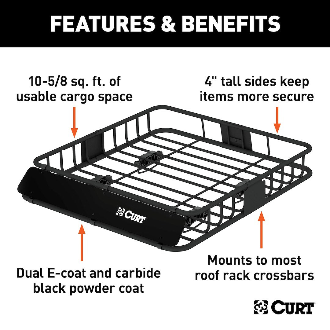 Product of Curt 18115 Roof Basket
