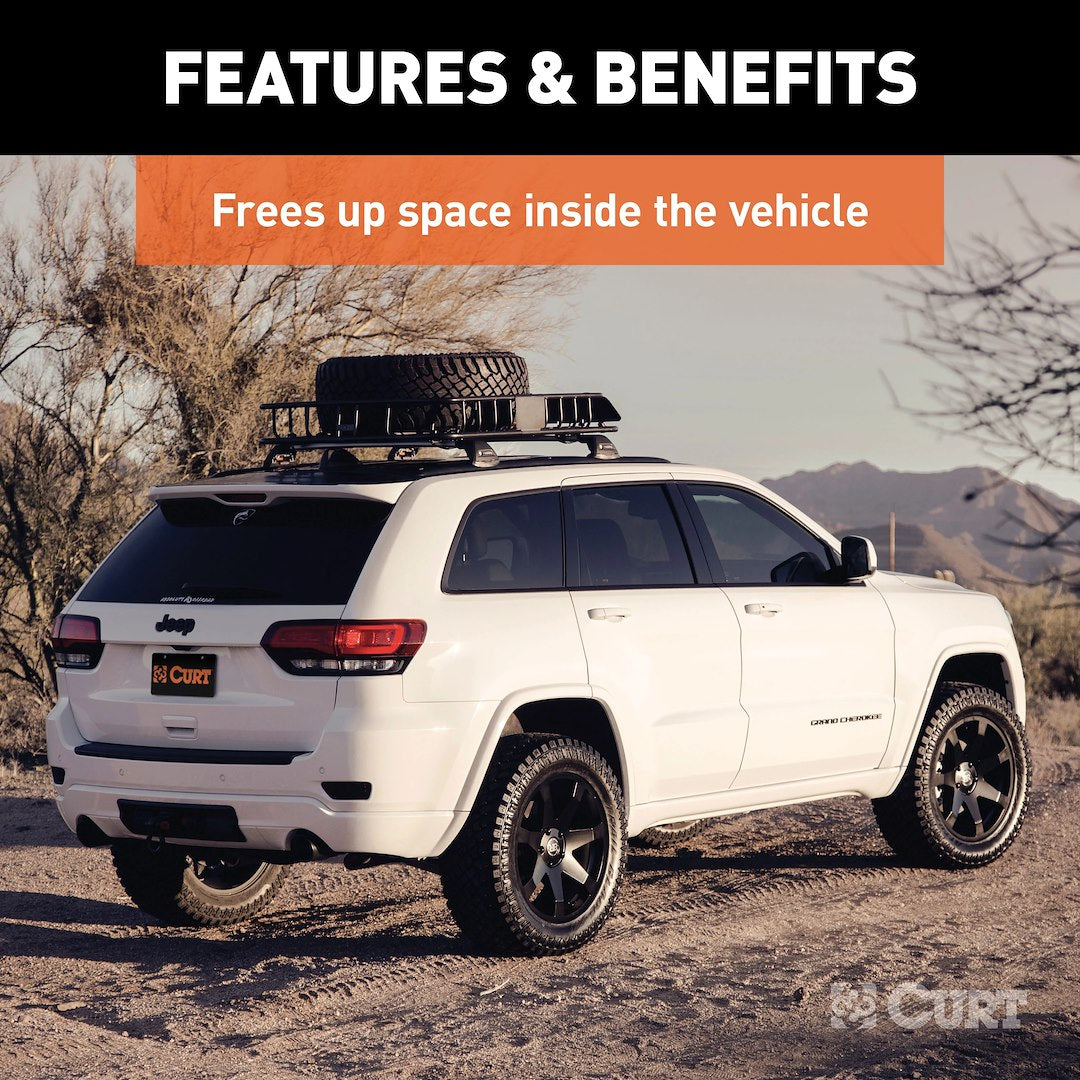 Product of Curt 18115 Roof Basket