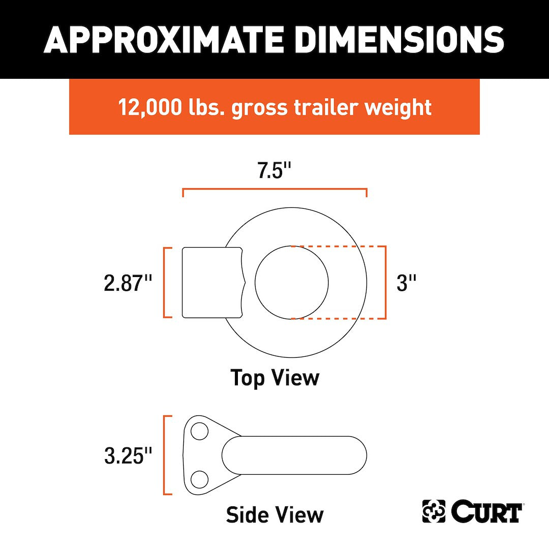 Product of Curt 48600 Lunette Ring