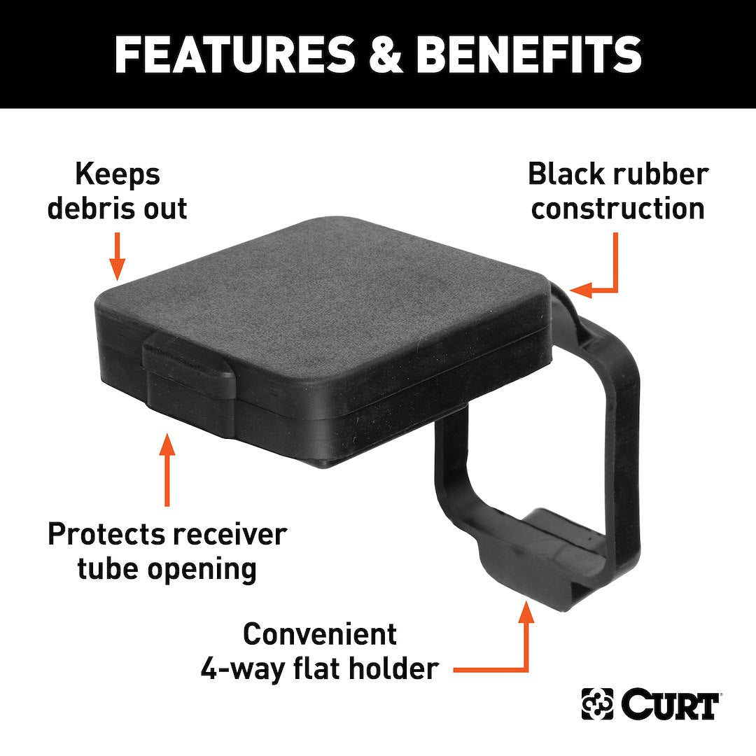 Product of Curt 21728 Trailer Hitch Cover