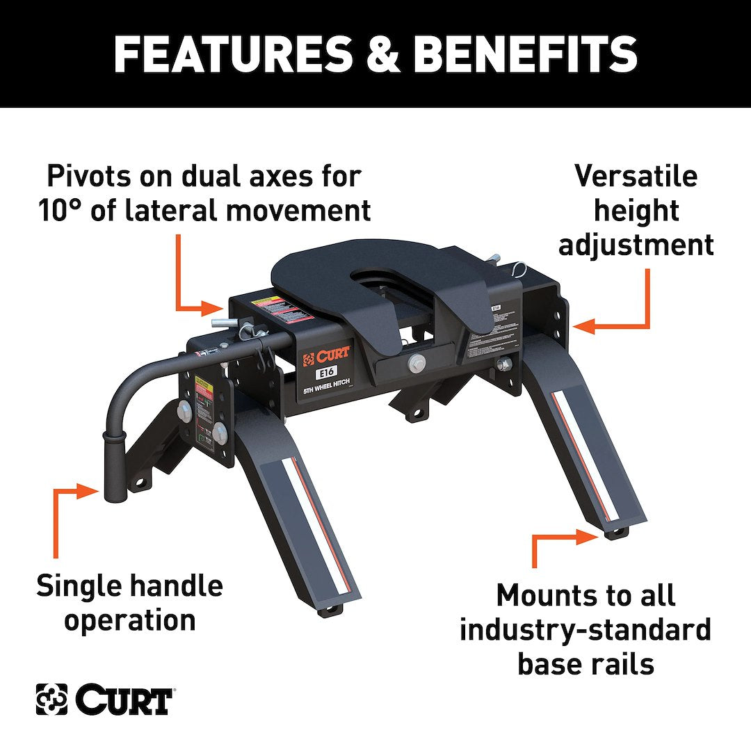 Product of Curt 16115 Fifth Wheel Trailer Hitch