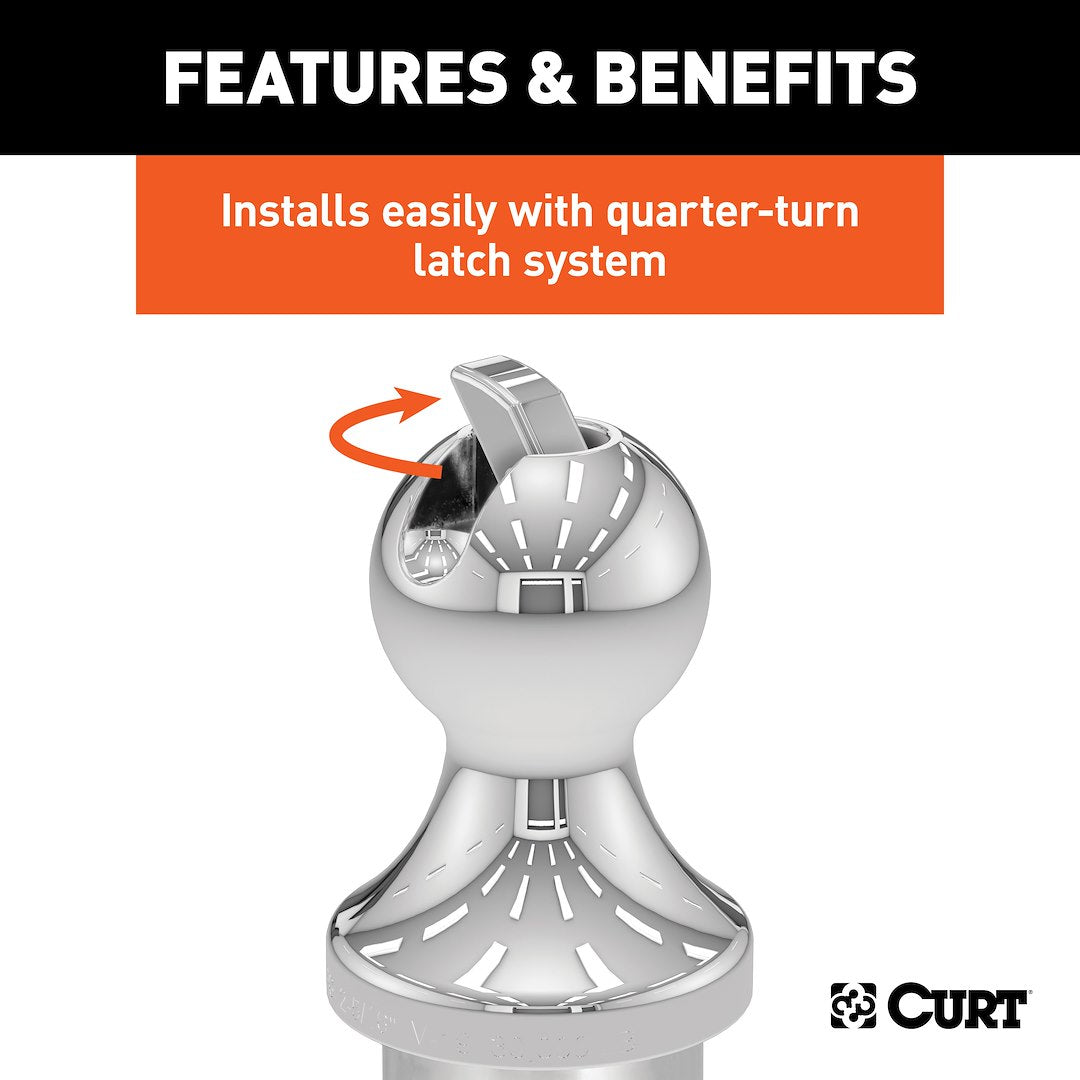 Product of Curt 60601 Gooseneck Trailer Hitch Ball