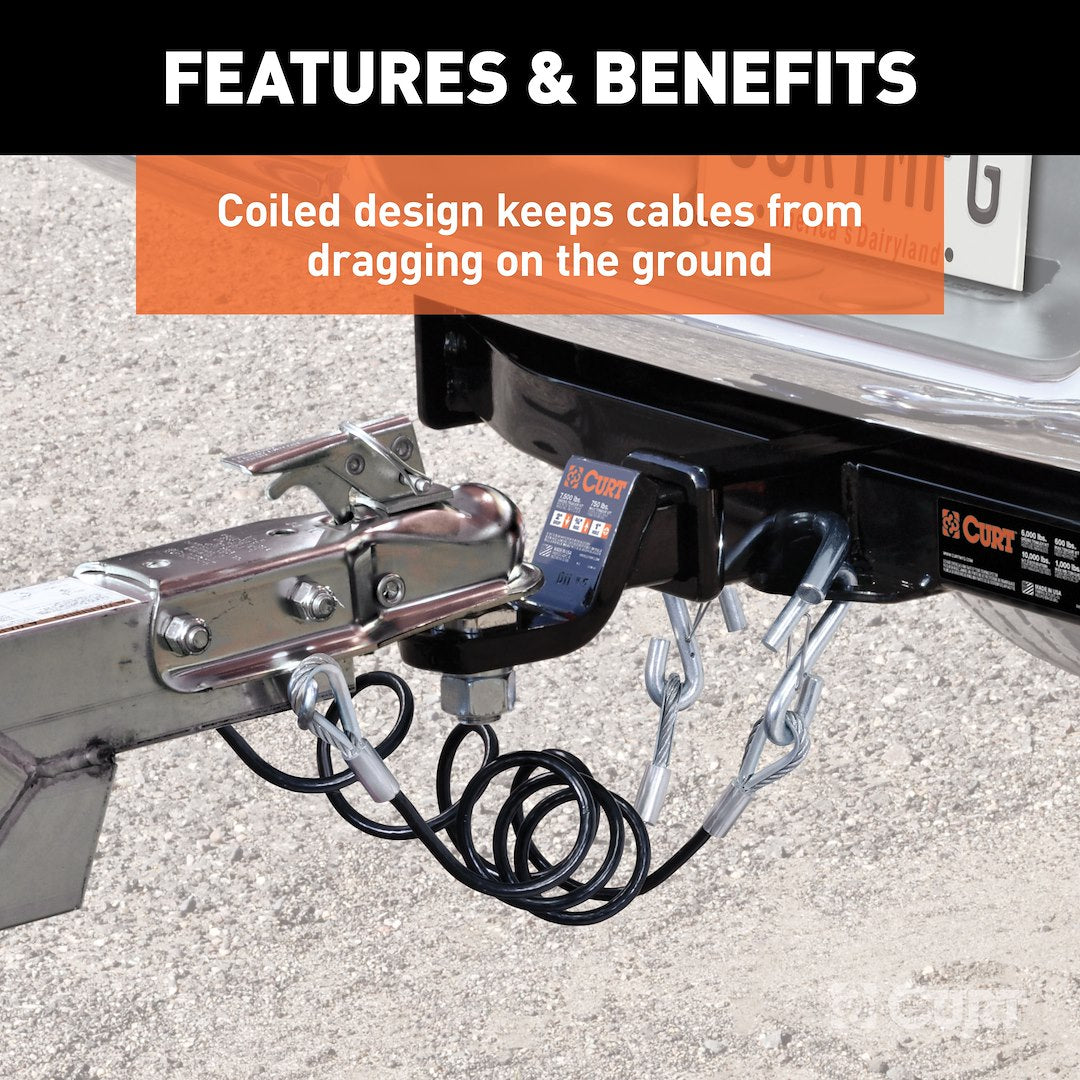 Product of Curt 80176 Trailer Safety Cable