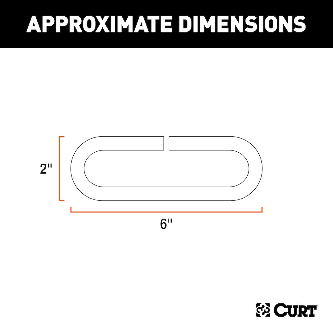 Product of Curt 49950 Trailer Safety Chain Anchor