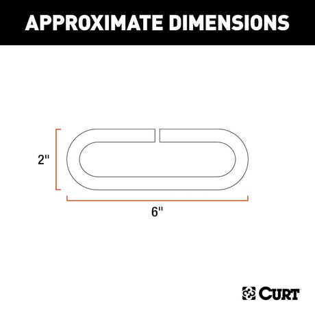 Product of Curt 49950 Trailer Safety Chain Anchor