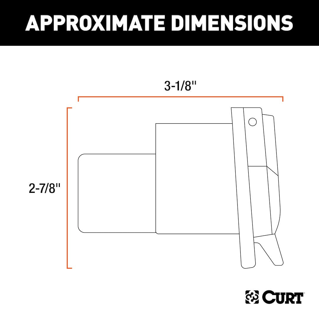 Product of Curt 55415 Trailer Wiring Connector