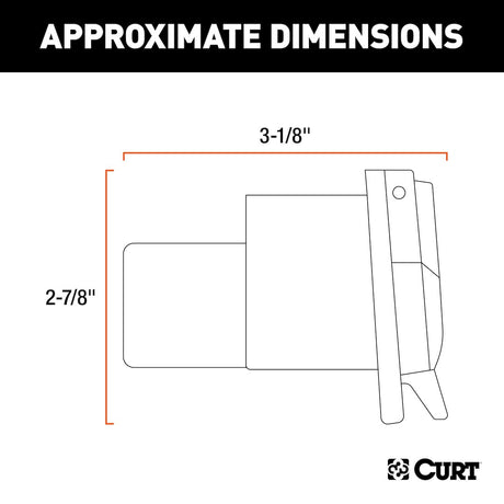 Product of Curt 55415 Trailer Wiring Connector