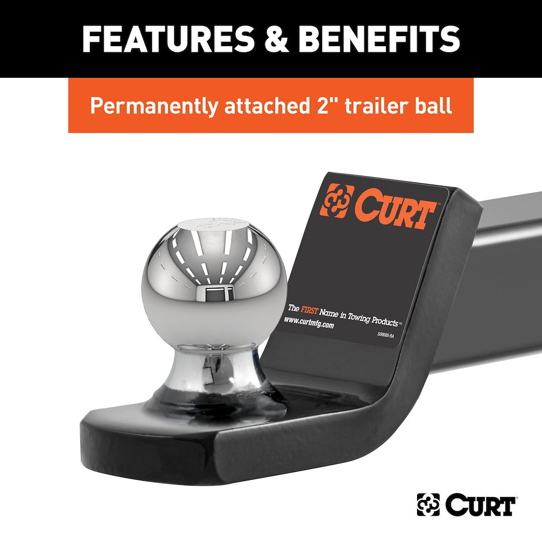 Product of Curt 45141 Trailer Hitch Ball Mount