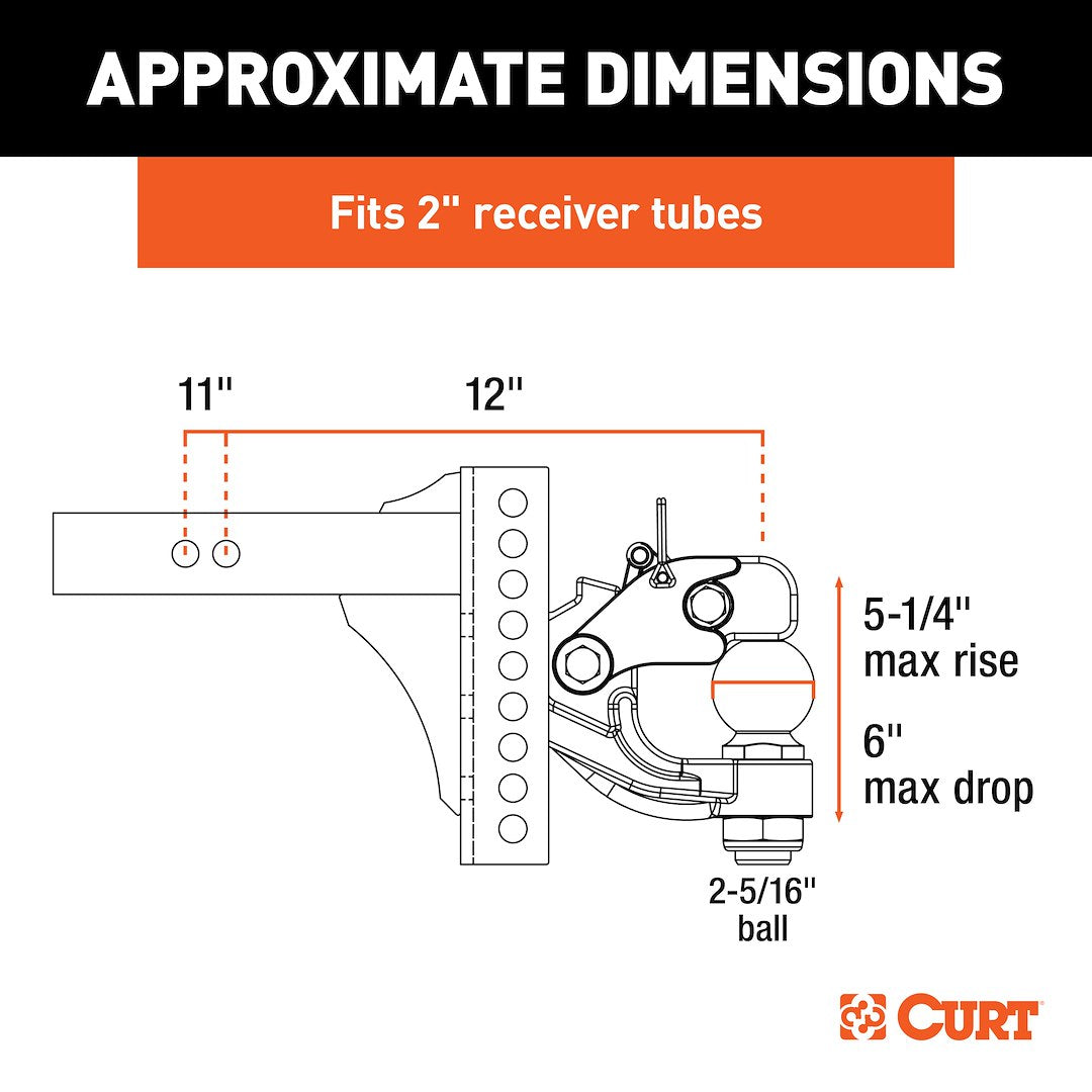 Product of Curt 45907 Pintle Hook