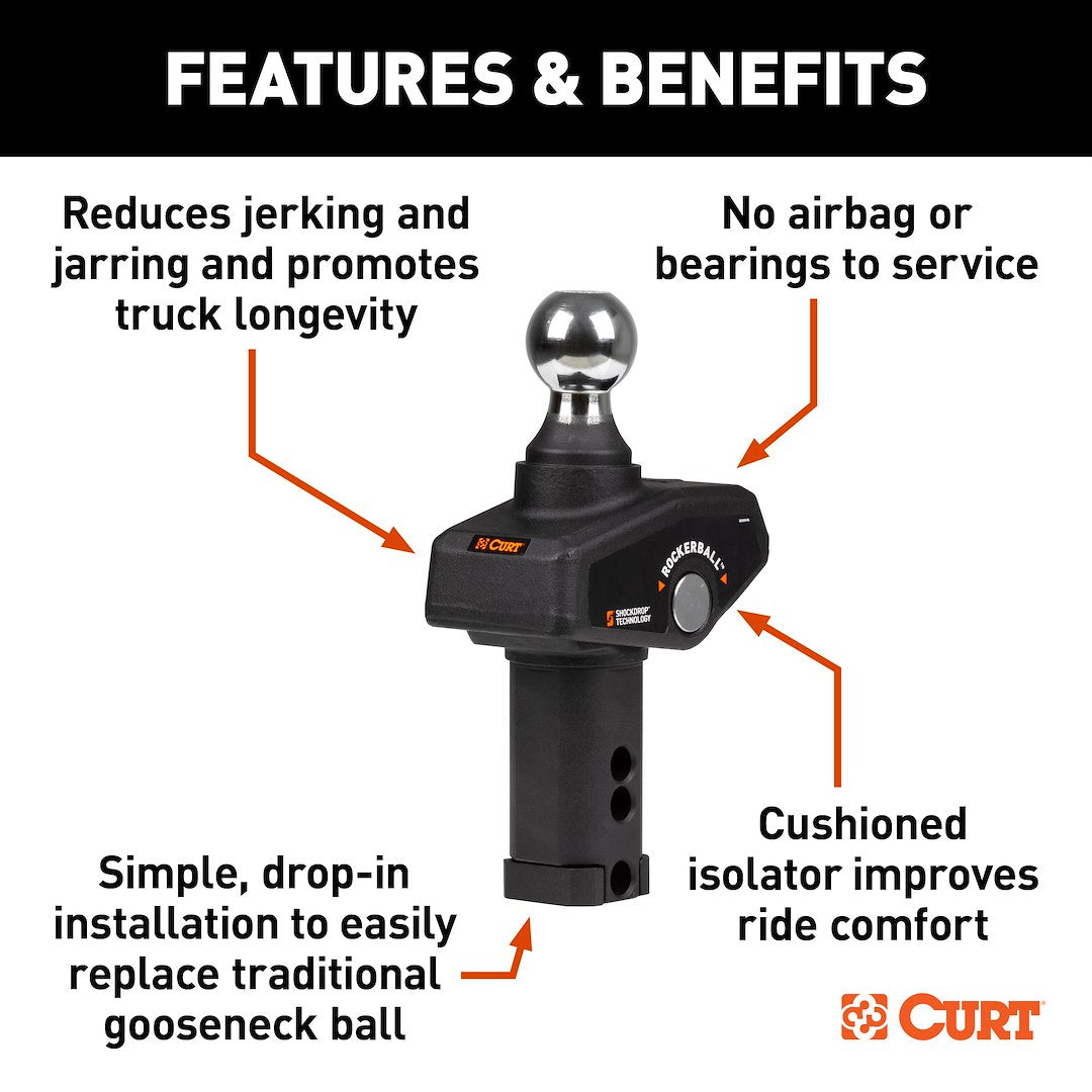 Product of Curt 60654 Gooseneck Trailer Hitch Ball