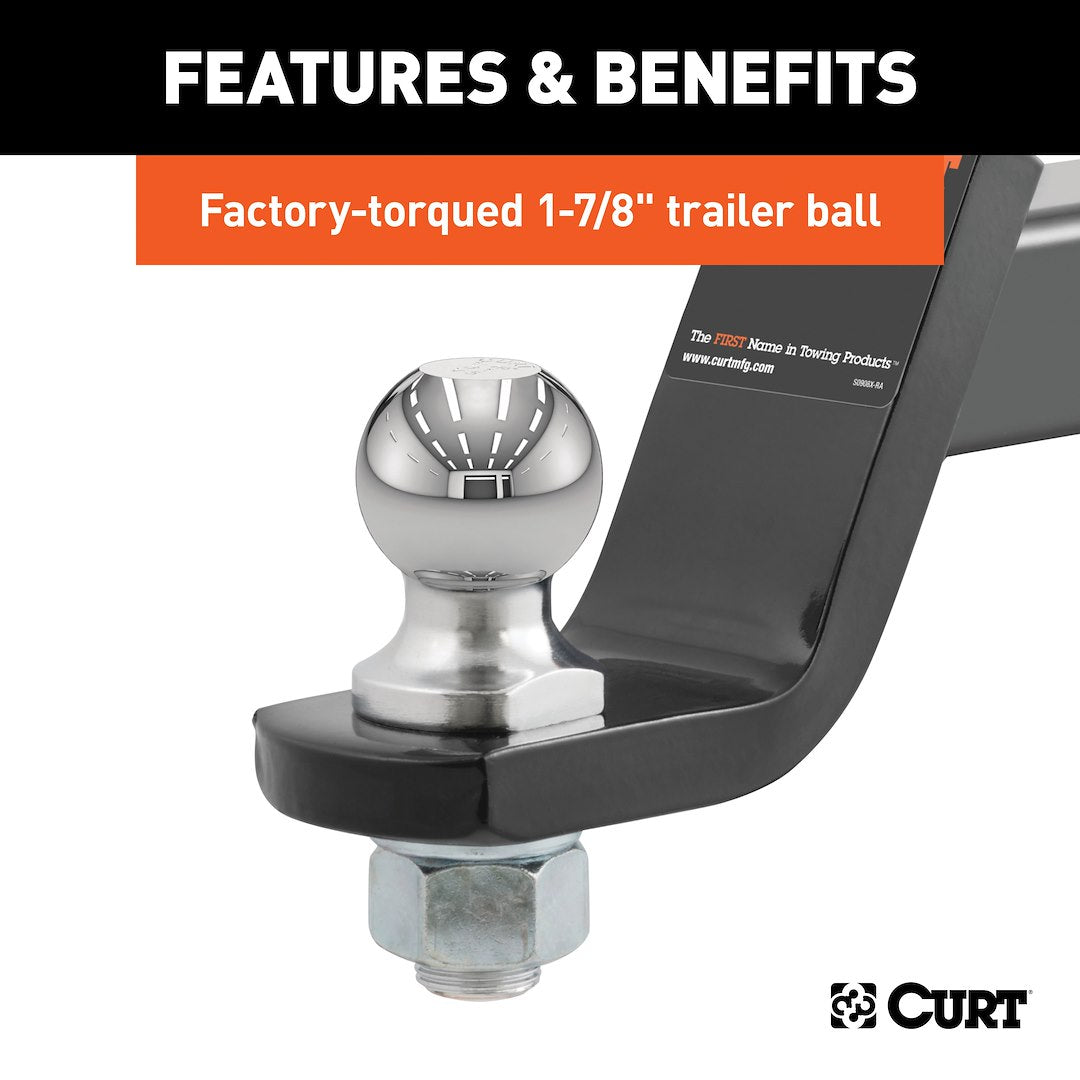 Product of Curt 45055 Trailer Hitch Ball Mount