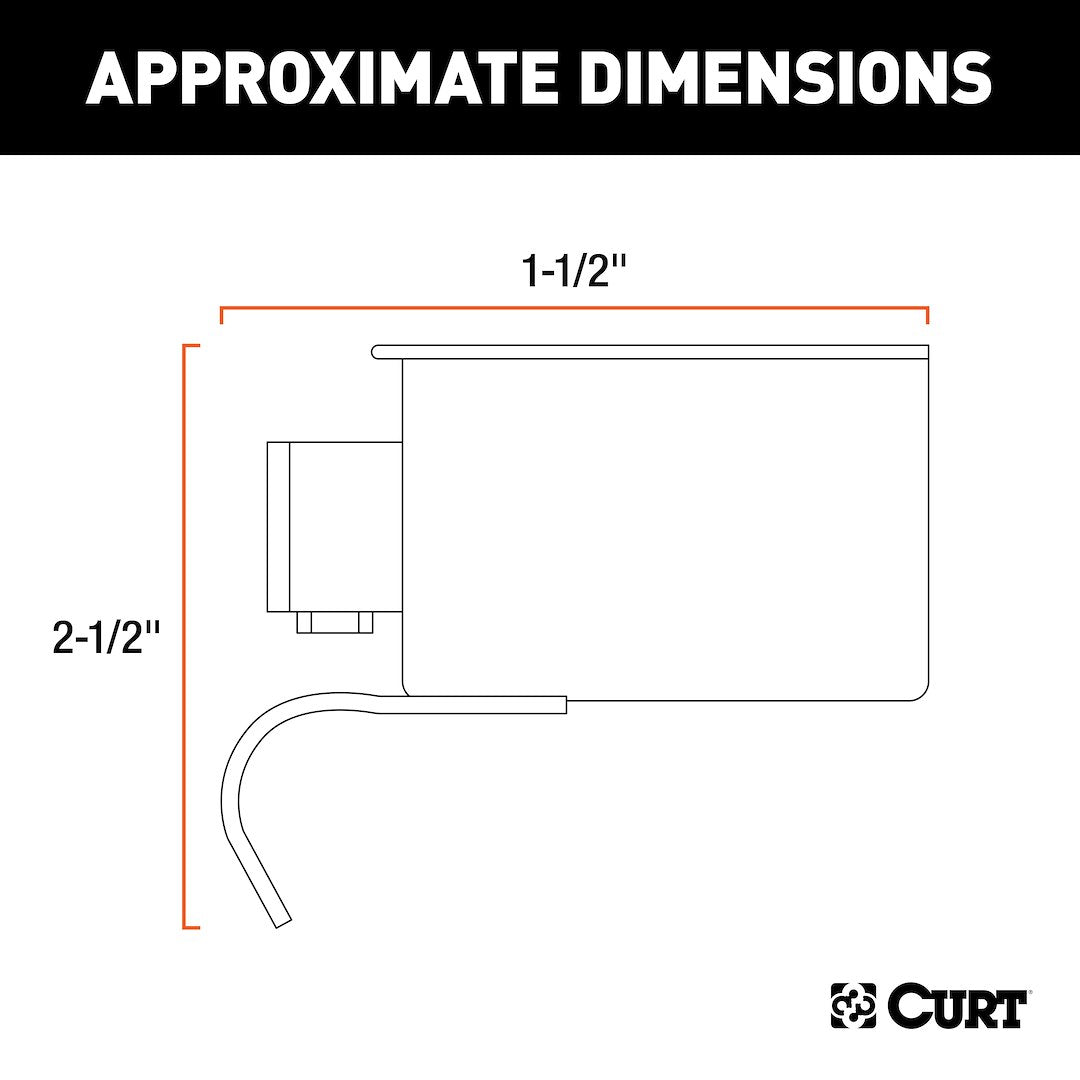 Product of Curt 58190 Trailer Wiring Connector