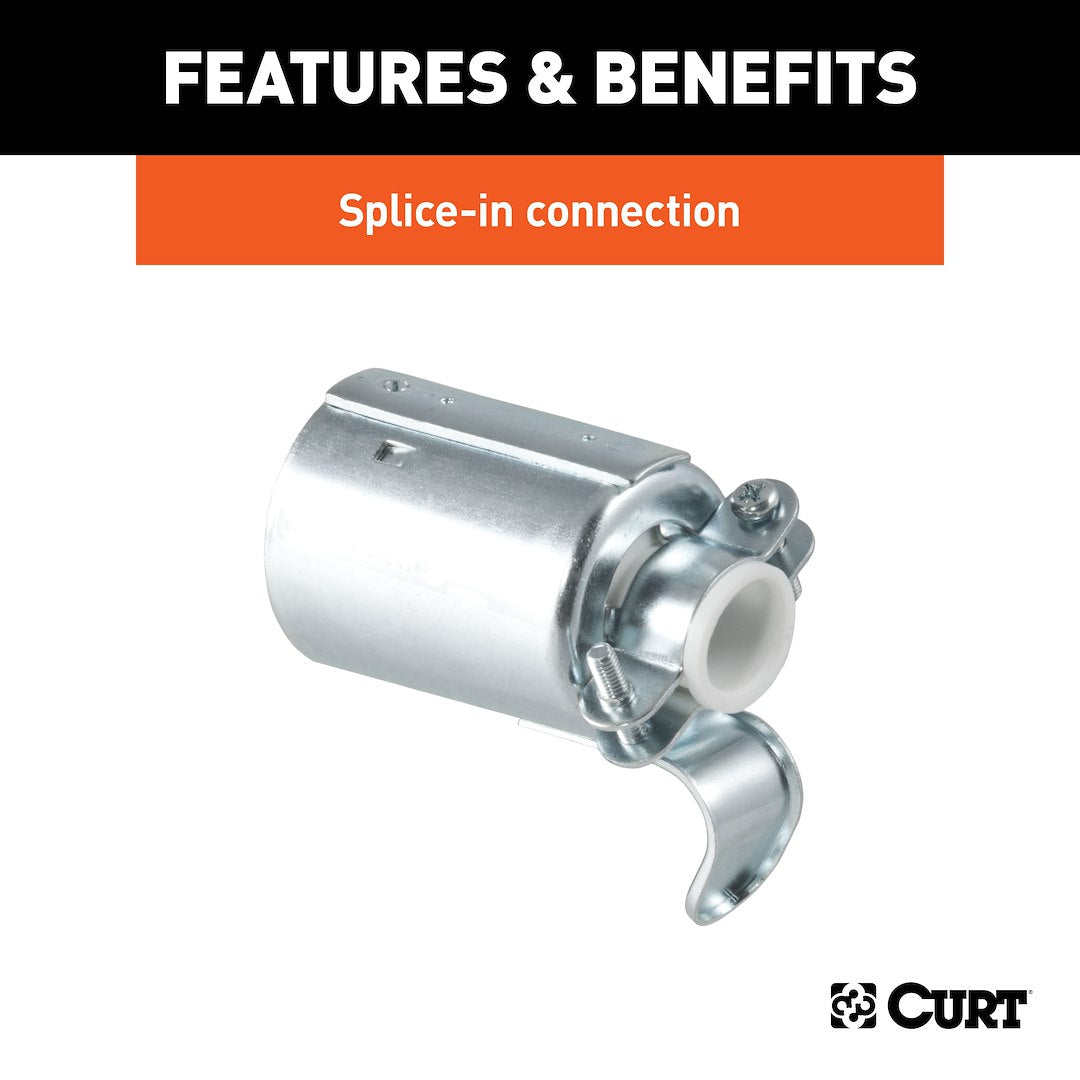 Product of Curt 58190 Trailer Wiring Connector