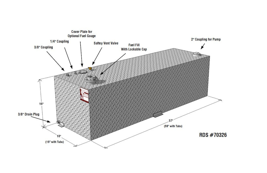 Product of Rds Tanks 70326 Liquid Transfer Tank