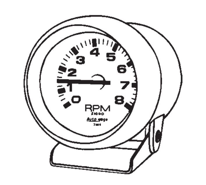 Product of Autometer 2305 Tachometer