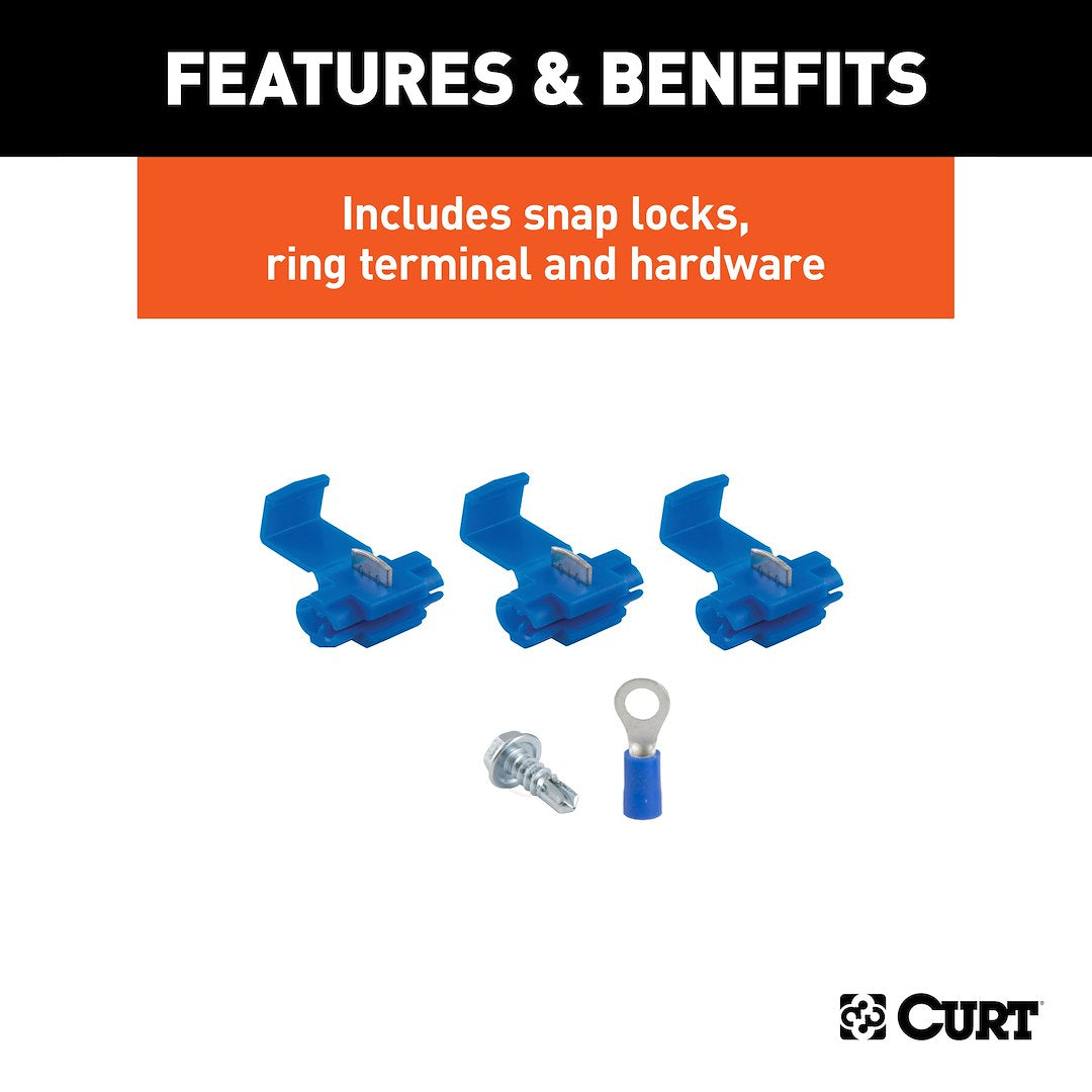 Product of Curt 58349 Trailer Wiring Connector