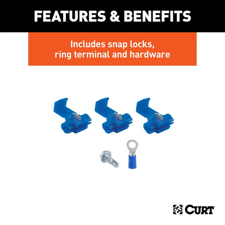 Product of Curt 58349 Trailer Wiring Connector
