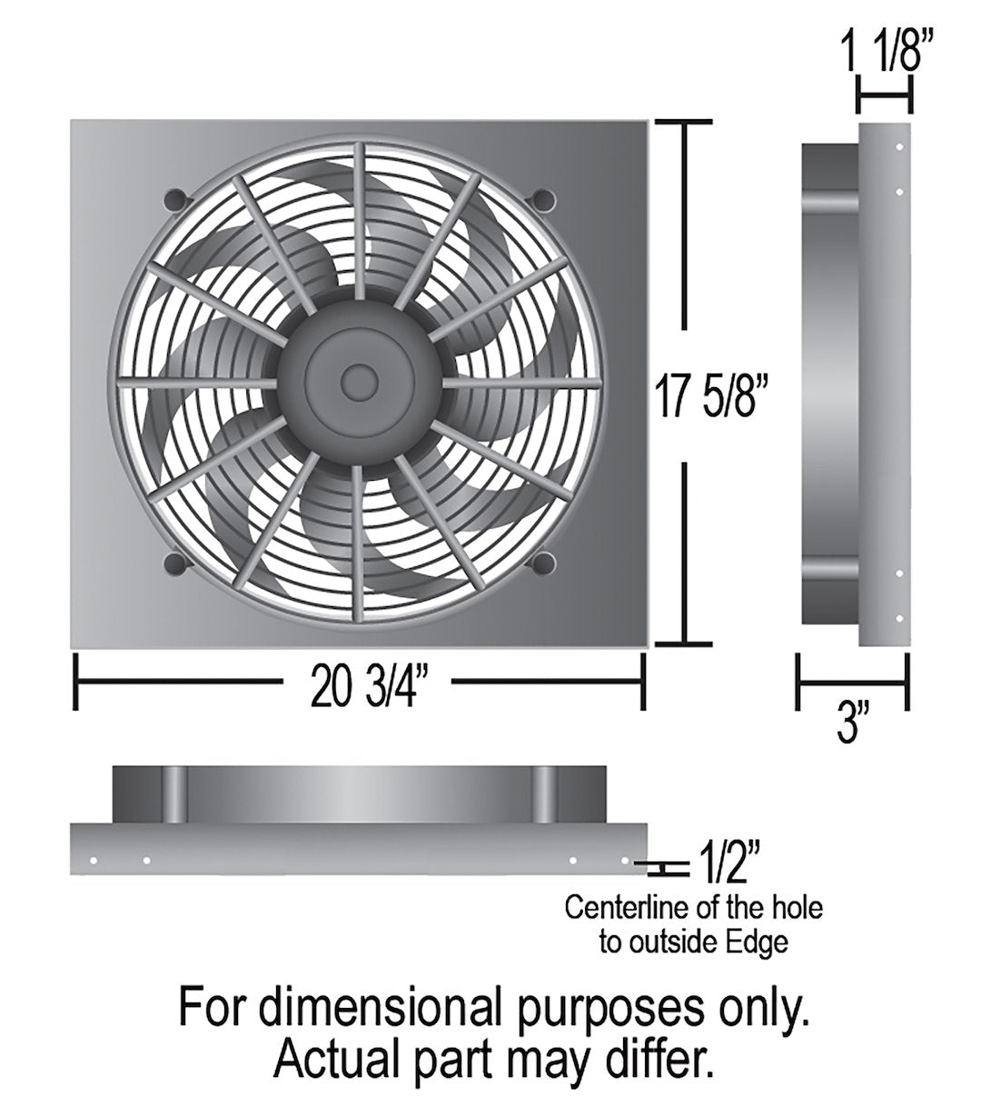 Product of Derale 16821 Cooling Fan