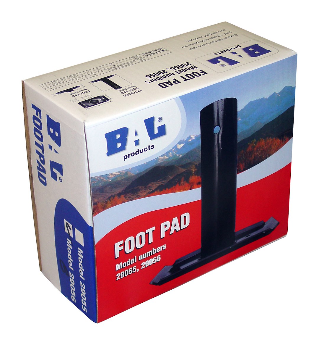 Product of Bal Rv 29055b Trailer Tongue Jack Foot Plate