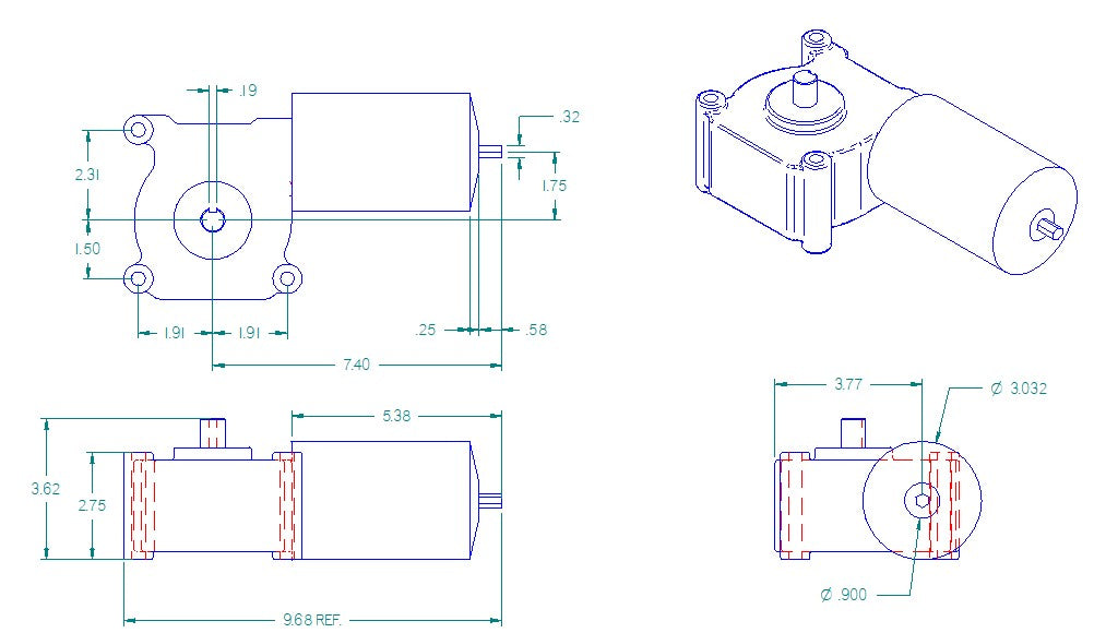 Product of Bal Rv P22307 Slide Out Motor