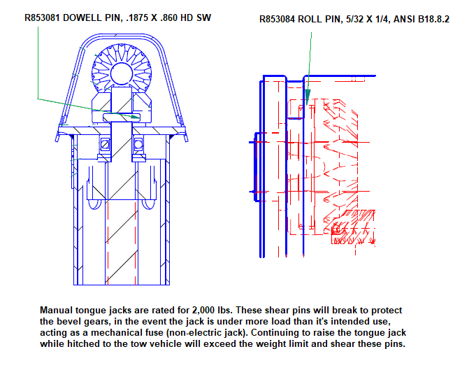 Product of Bal Rv 29025b Trailer Tongue Jack
