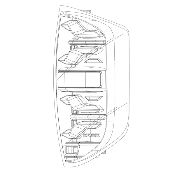 Product of Alpharex Usa 672030 Tail Light Assembly