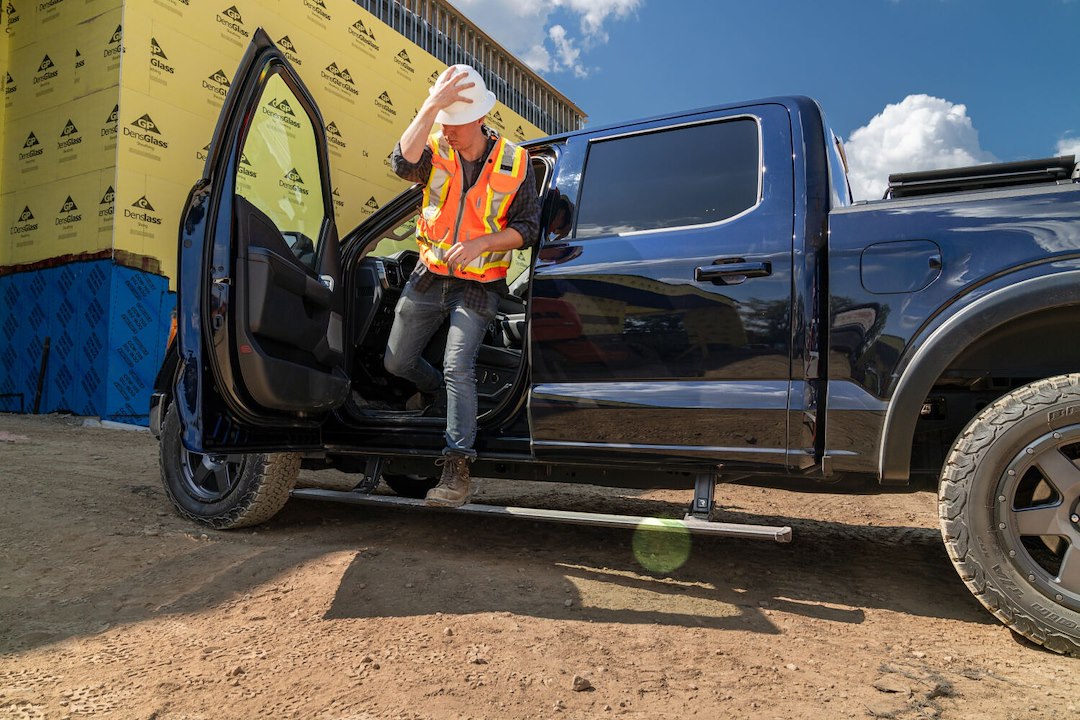 Product of Amp Research 76152-01a Running Board