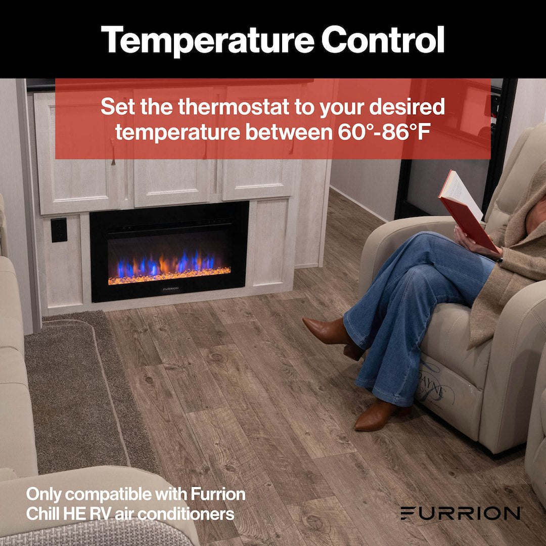 Product of Furrion Llc Facw12esza2-Bl-Am Wall Thermostat