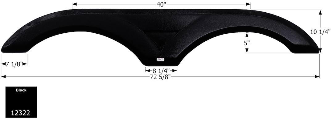 Product of Icon 12322 Fender Skirt