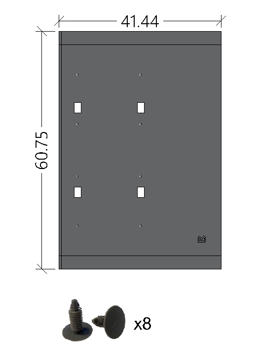 Product of Legend Fleet 755-2614b Van Ceiling Liner