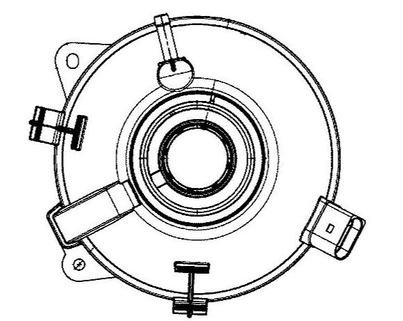 Product of Mahle/ Clevite Crt 19 000s Coolant Reservoir