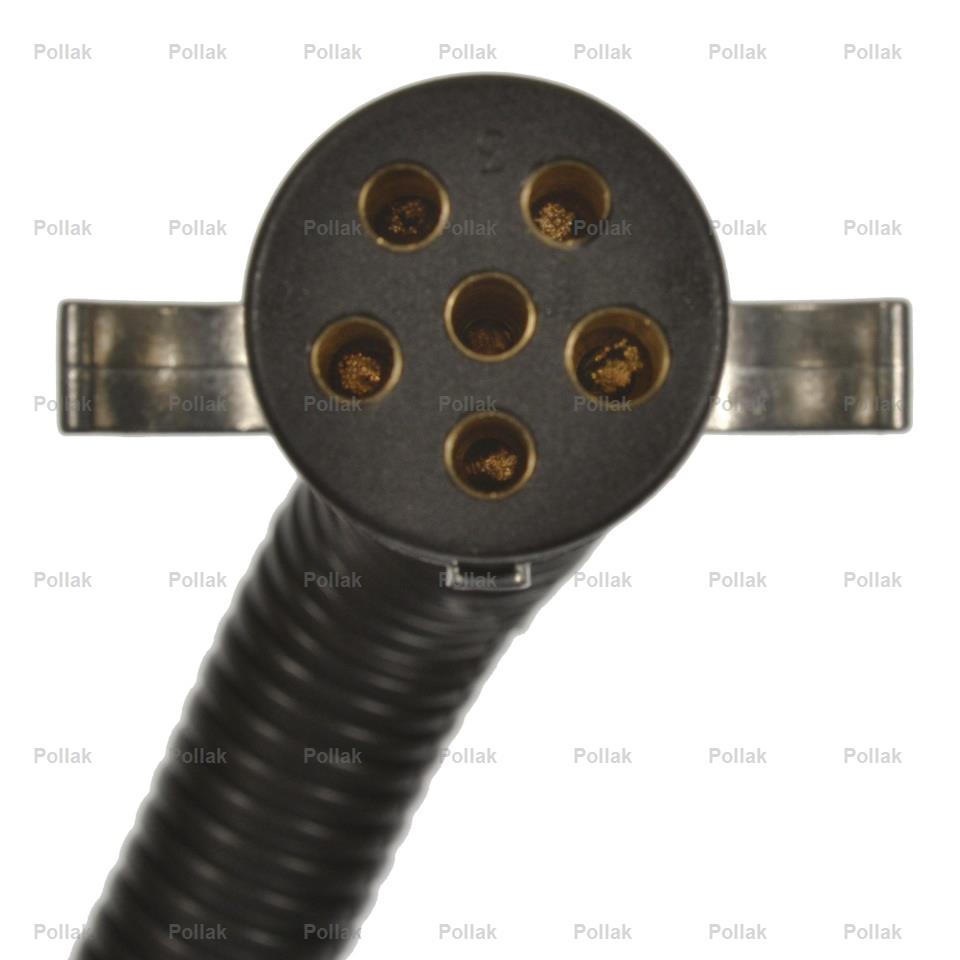 Product of Pollak 6p-104v Trailer Wiring Connector Adapter