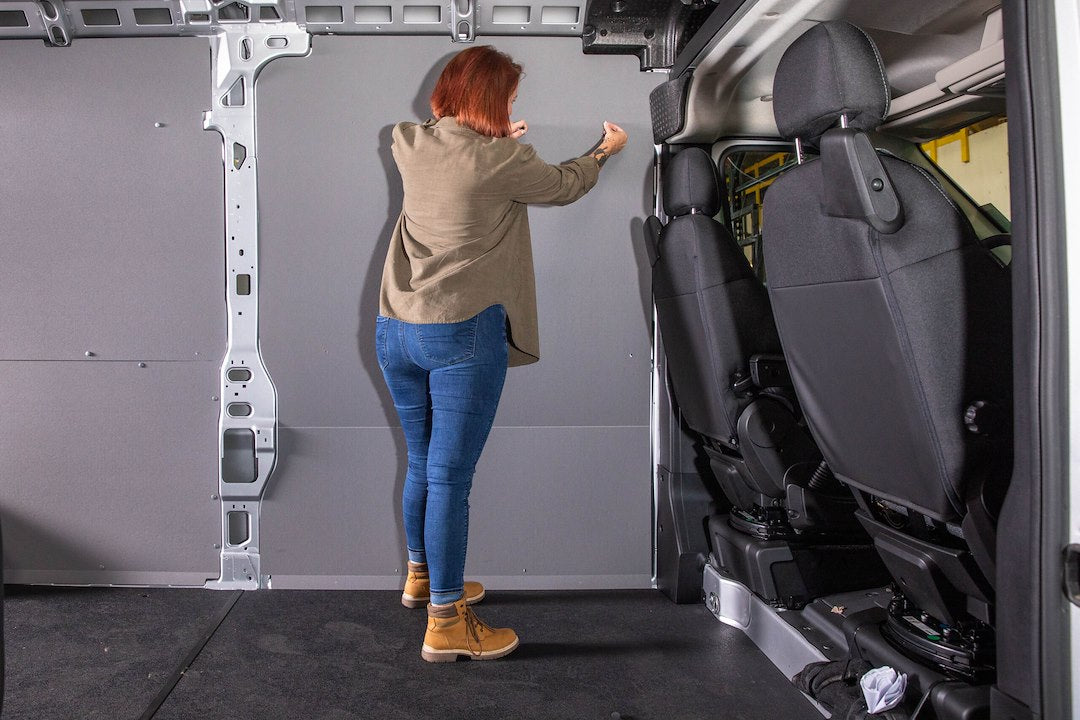 Product of Welfit Cargo Liners Msh170xw Van Wall Liner