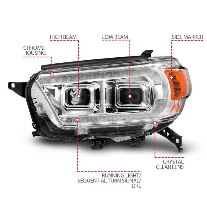 Product of Anzo Usa 111603 Headlight Assembly
