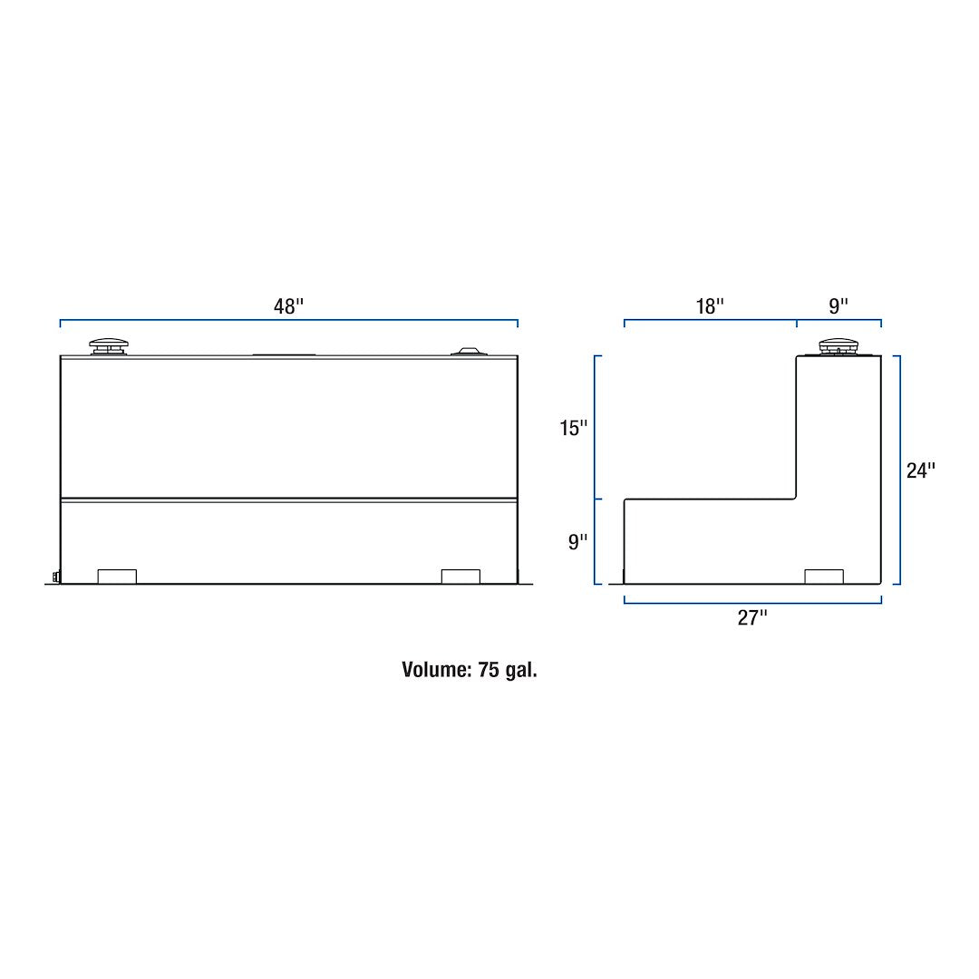 Product of Uws Tt-75-L-T-P Liquid Transfer Tank