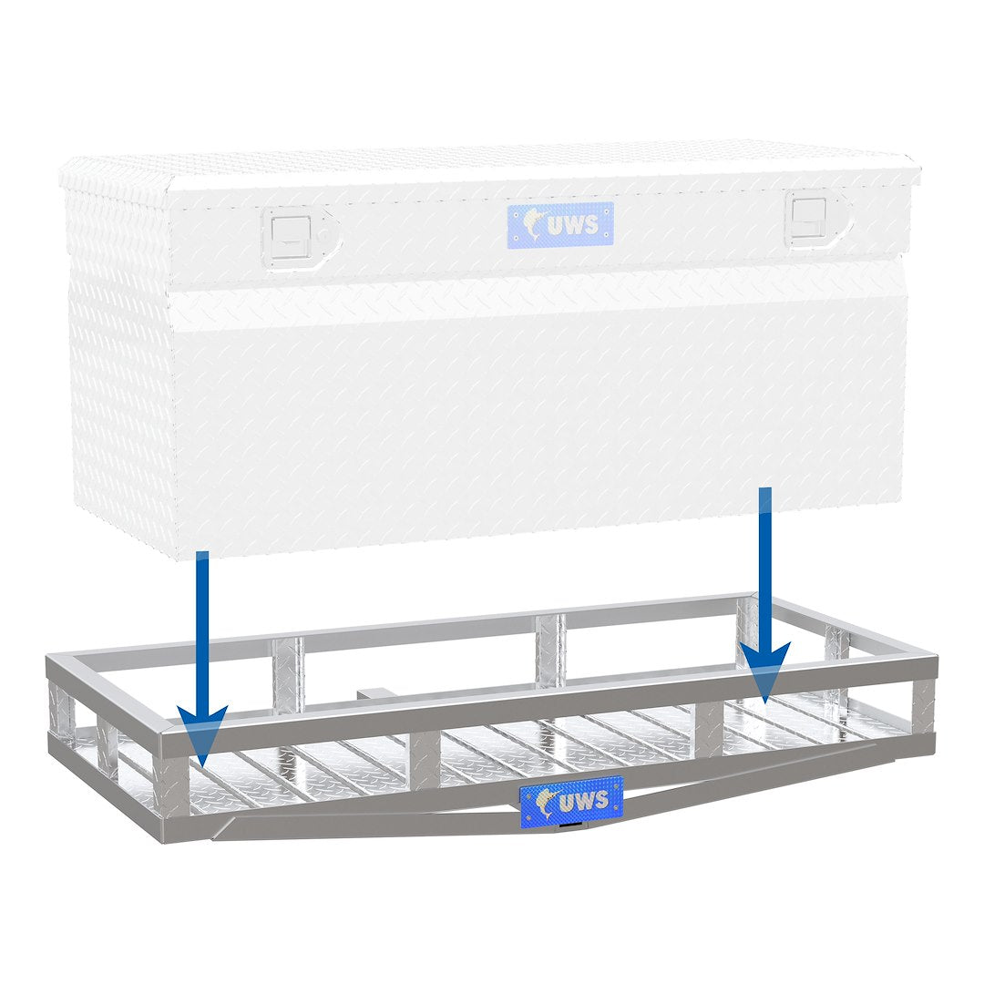 Product of Uws Uws-Carrier Trailer Hitch Cargo Carrier
